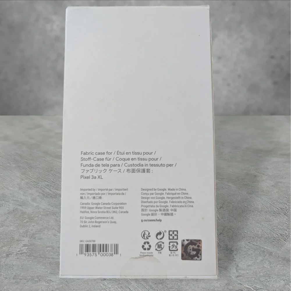 G9. Google‎ Fabric Case For Pixel 3a XL - Fog Gray